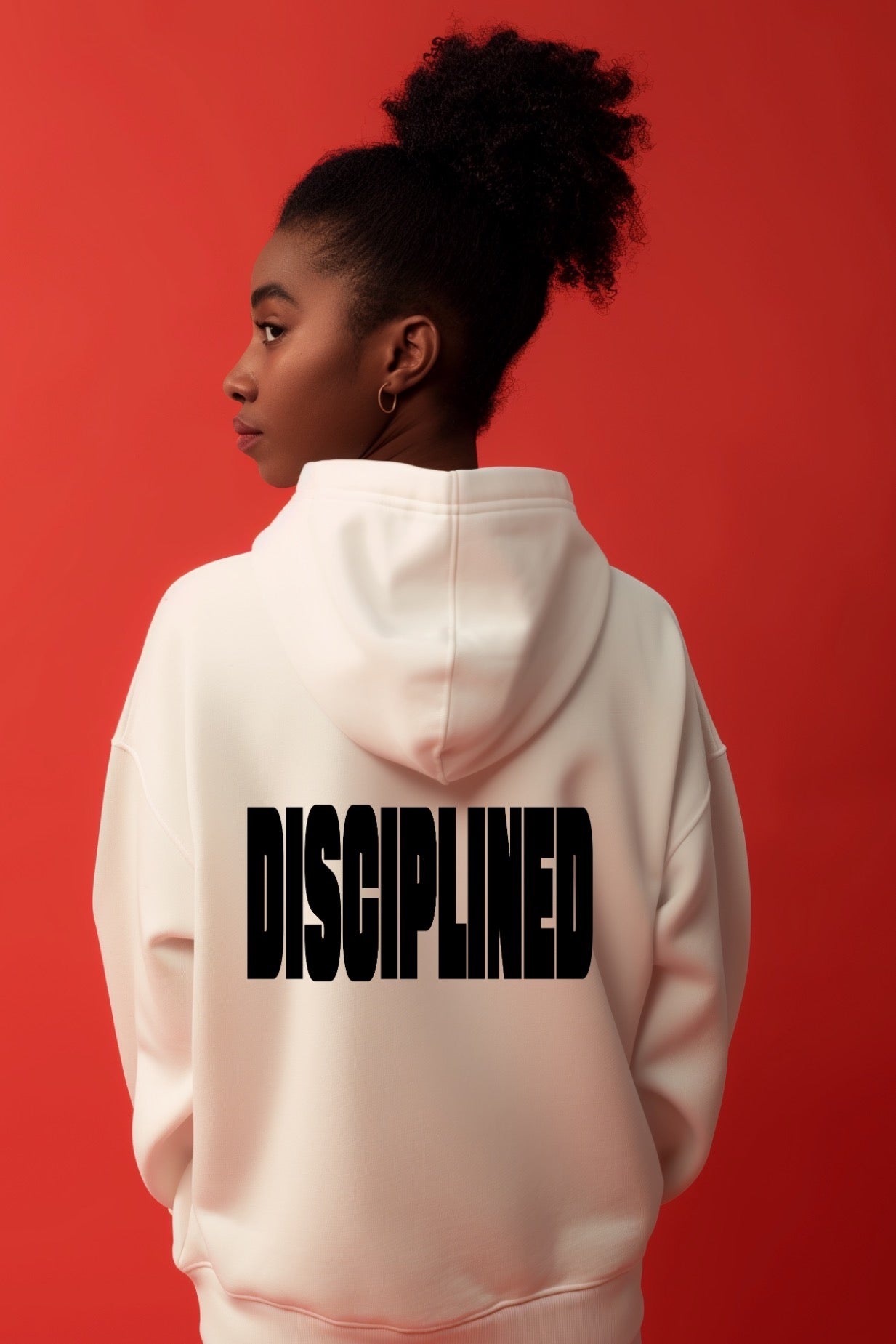 "DISCIPLINED" Zipper Hoodie
