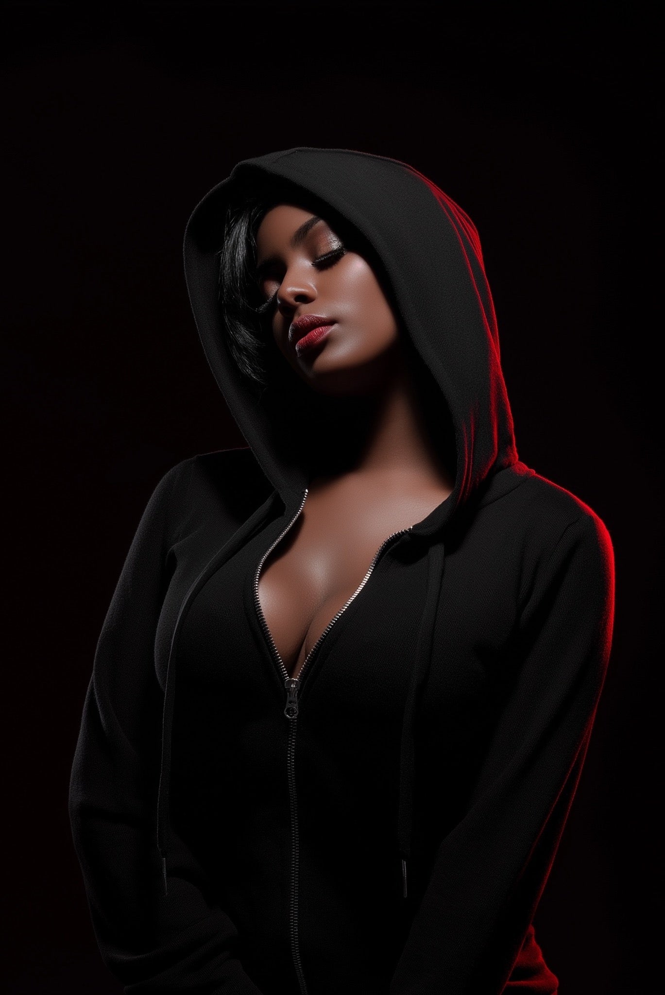 "Re'bel" Zipper Hoodie