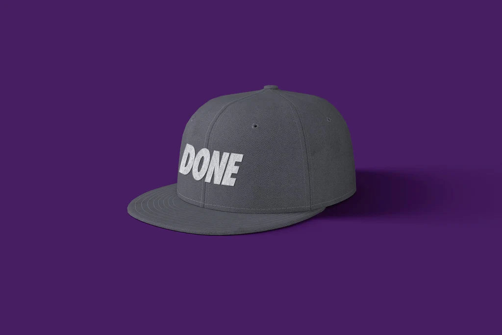 "DONE" Premium Snapback