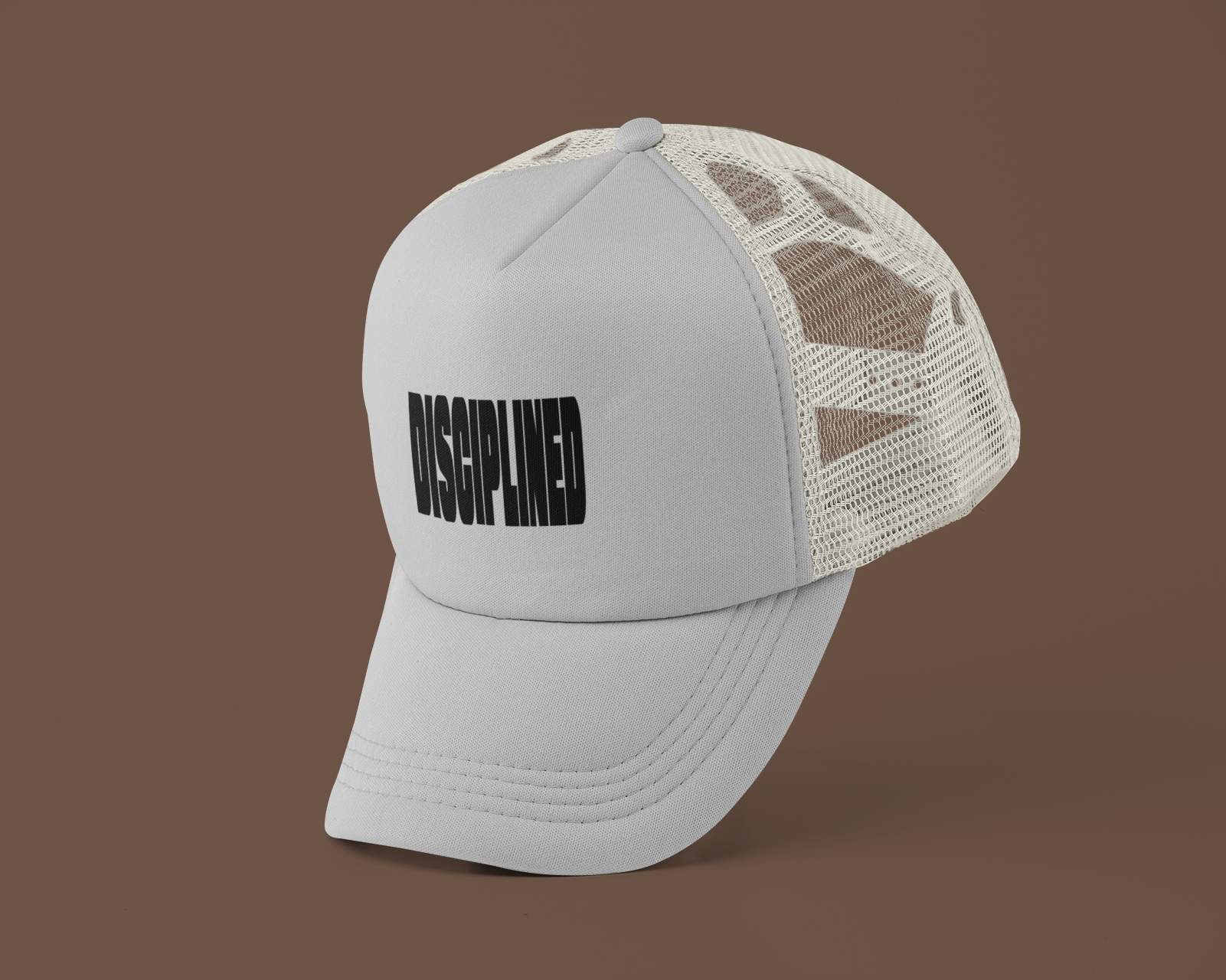 "DISCIPLINED" Eco Trucker Hat