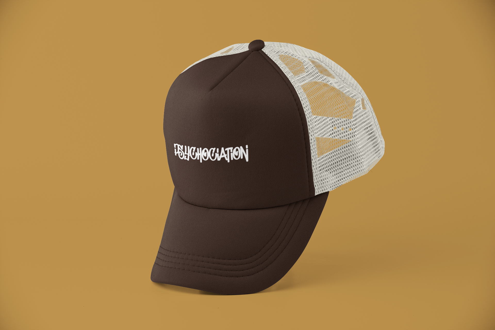 "PSYCHOCIATION" Eco Trucker Hat