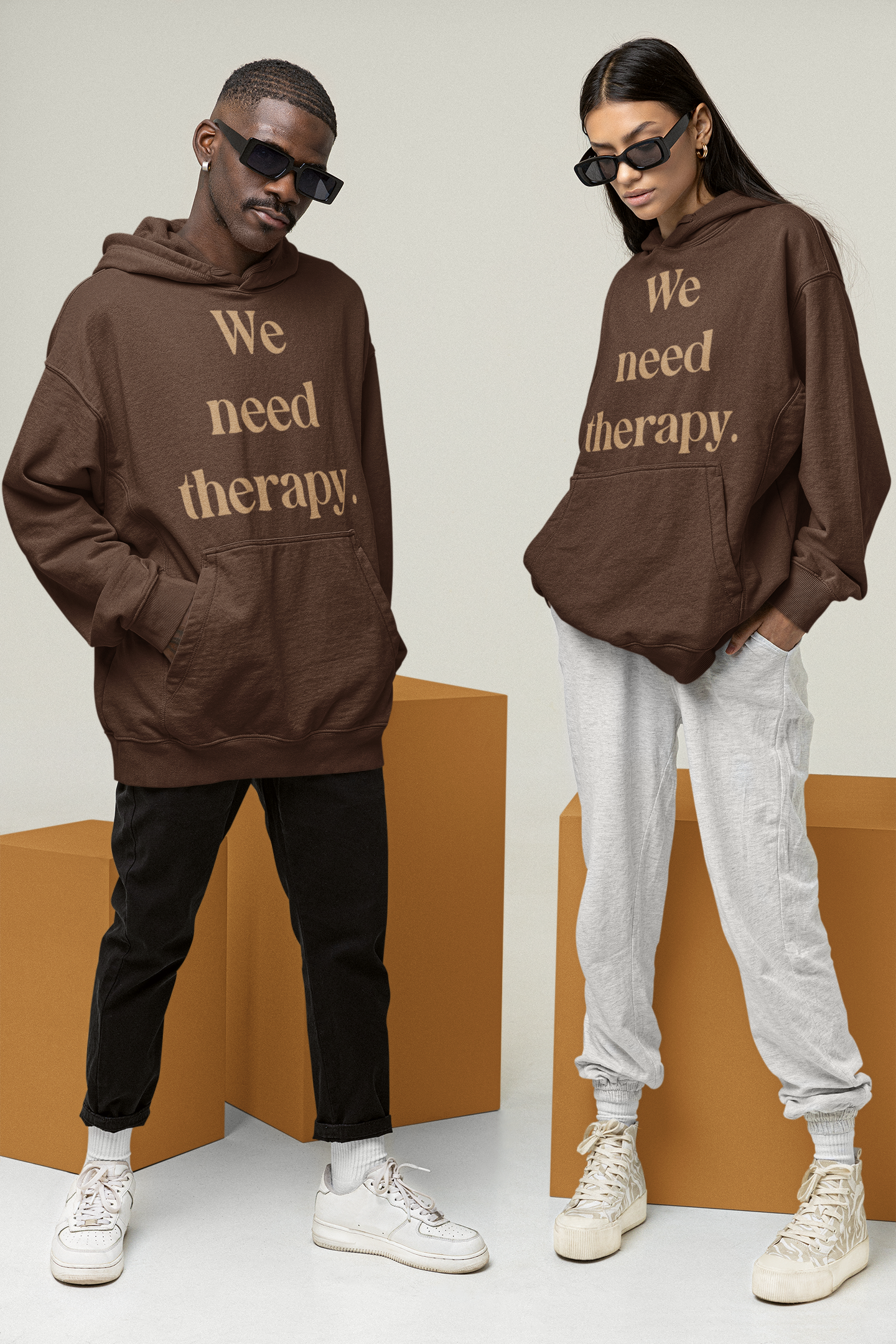 "We Need Therapy" Hoodie